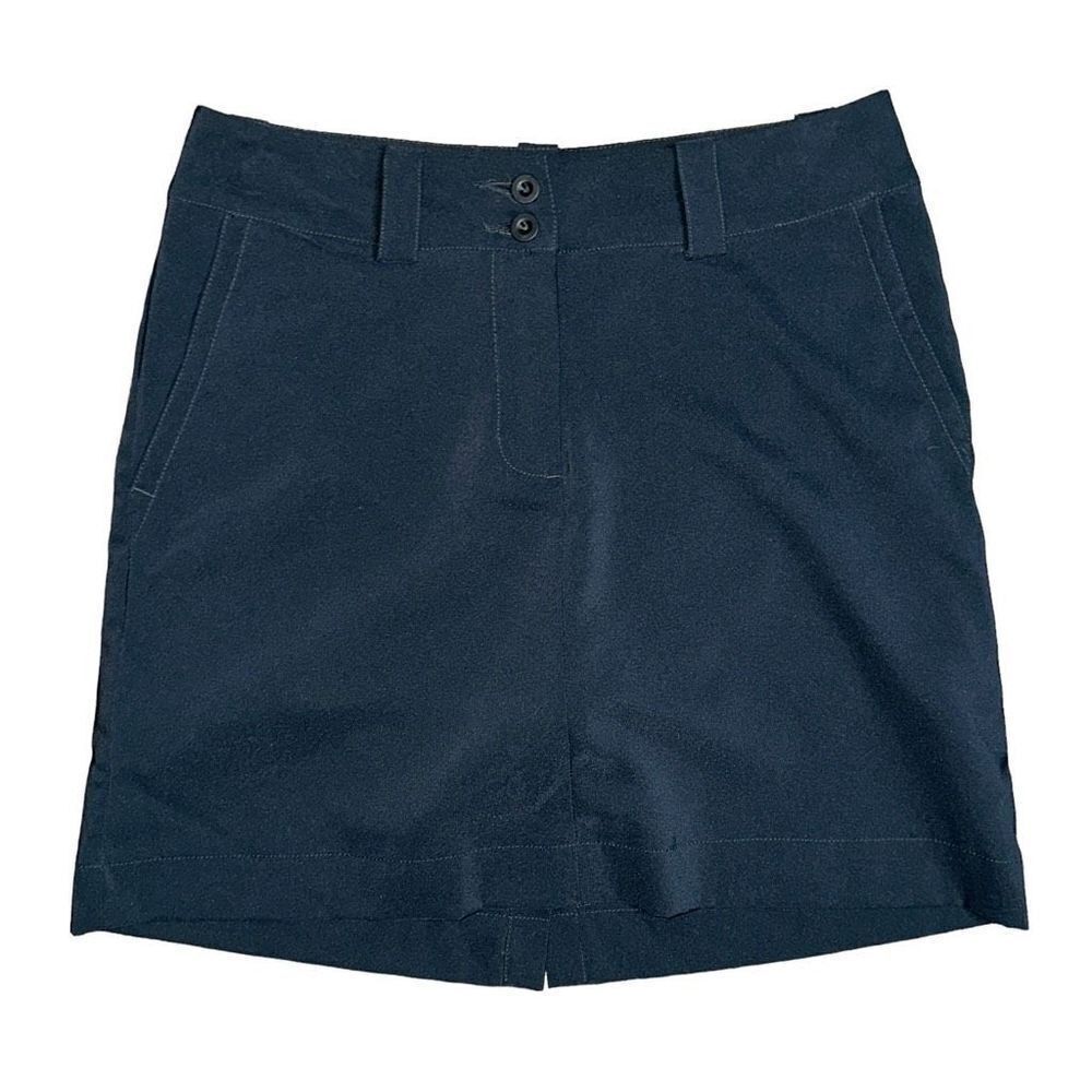 Nike Golf Womens Tech Skort Mid Rise Black Size 2 - Picture 2 of 9